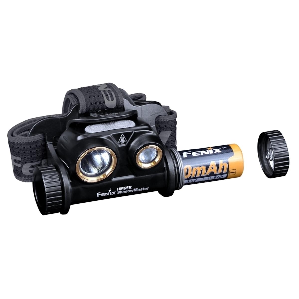 Fenix HM65R ShadowMaster Rechargeable Headtorch - Image 2