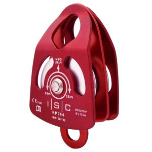 ISC Medium Double Prussik Pulley with Load Becket