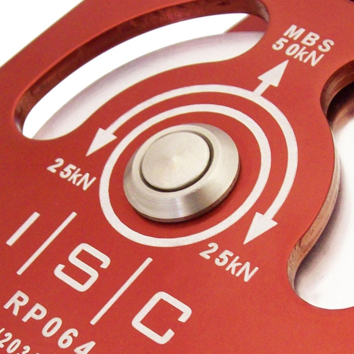 ISC Medium Double Prussik Pulley with Load Becket - Image 2