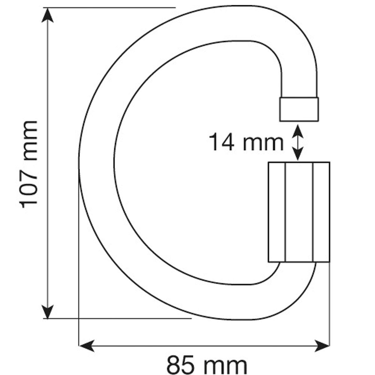 Camp D Quick Link - Aluminium - 12mm - Image 3